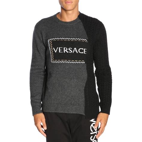 versace herren pullover ebay|versace sweaters for men.